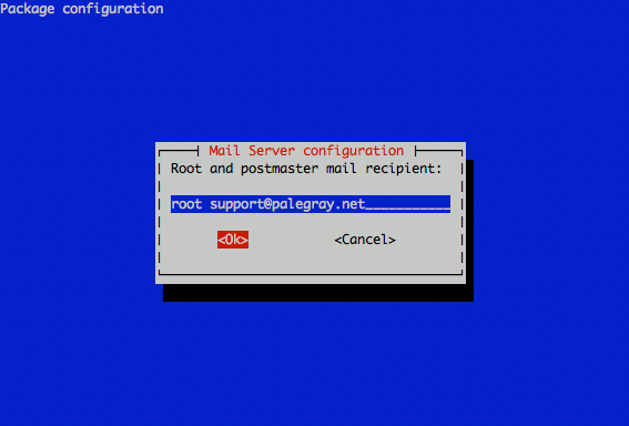 Exim4 postmaster recipient configuration on Debian 5 (Lenny). Exim4 postmaster recipient configuration on Debian 5 (Lenny).