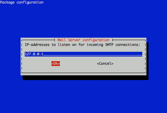 Exim4 listening IP address configuration on Ubuntu 10.04 LTS (Lucid). Exim4 listening IP address configuration on Ubuntu 10.04 LTS (Lucid).